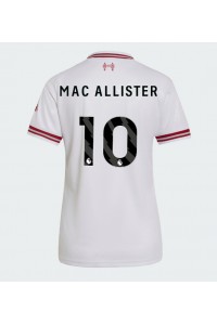 Liverpool Alexis Mac Allister #10 Jalkapallovaatteet Naisten Vieraspaita 2026-27 Lyhythihainen